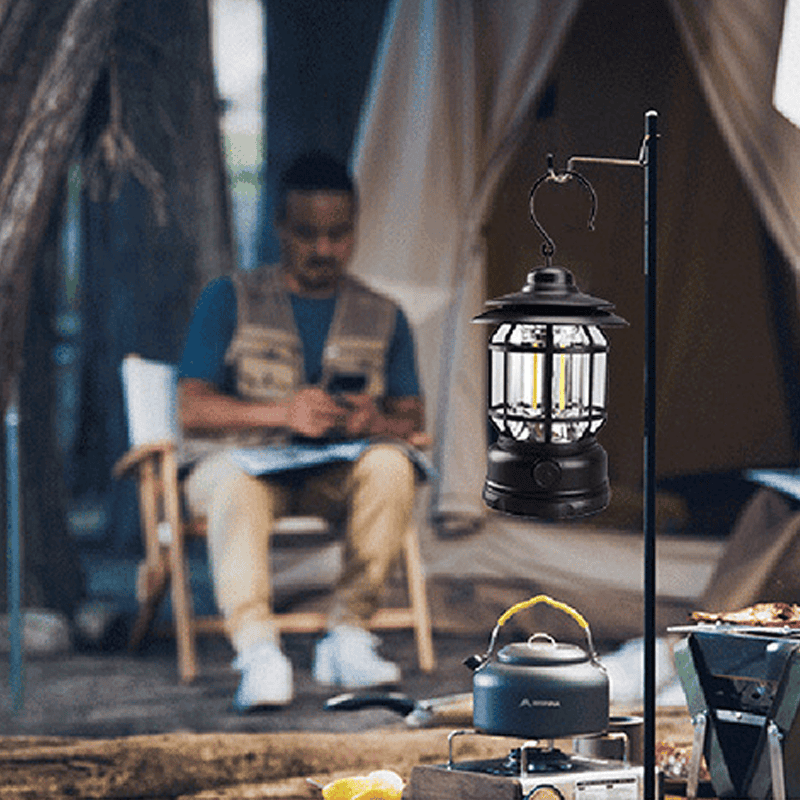 GloBeam - Portable retro smart lamp