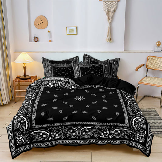 Flowery - Paisley Mandala Bedding Set