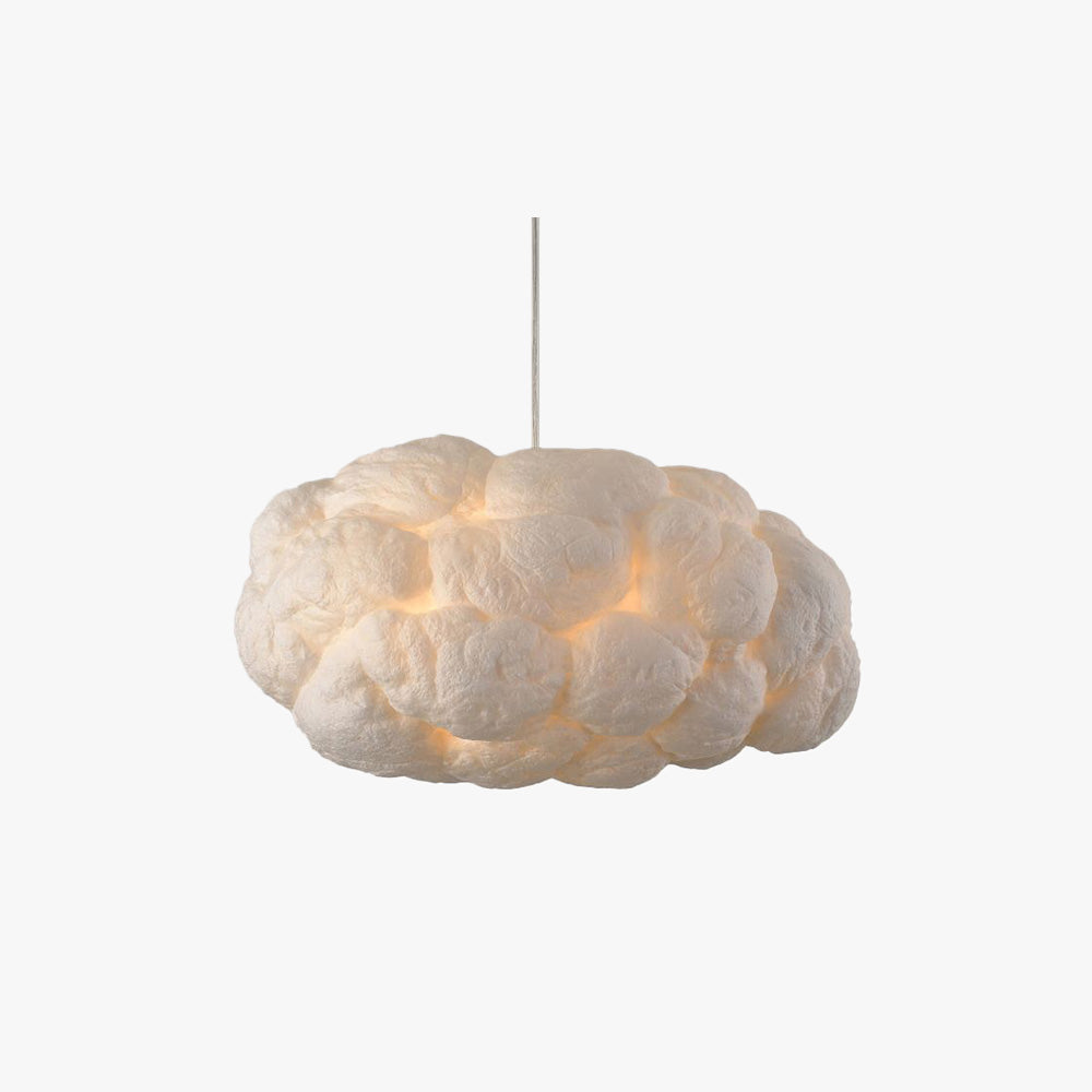 TranquilAura - Cloud Shaped LED Pendant Lamp for a Soothing Interior 