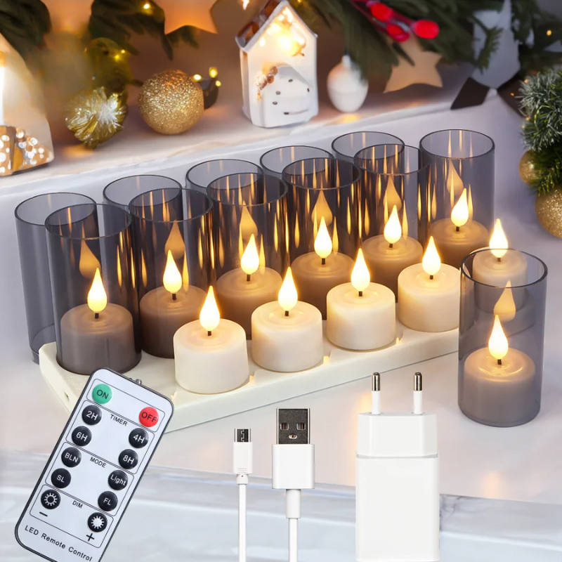 Flickerflex - Flameless Flickering Candles for Decoration