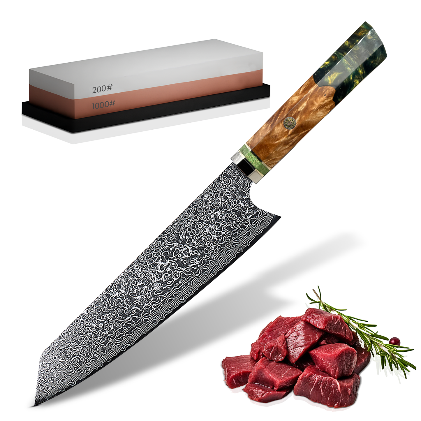 Emerald Knife - Japanese Chef's Knife