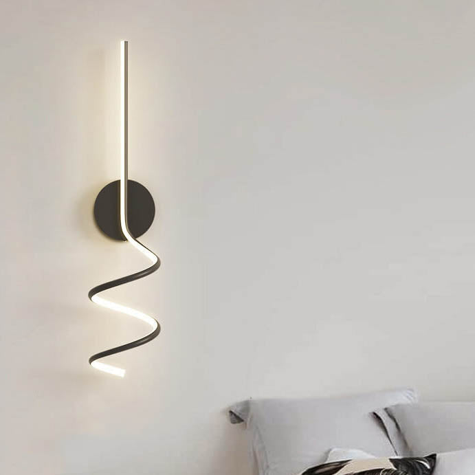 LumiArc - Minimalistische creatieve Arcs Lines 1-licht LED-wandlamp