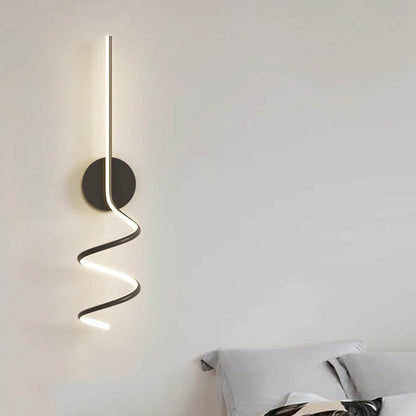 LumiArc - Minimalist Creative Arcs Lines 1-Light LED Wall Lamp 