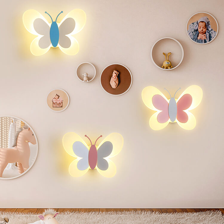 LuminoArt - Creatieve Schmetterling LED-Wandlamp met 1 Licht van Acryl