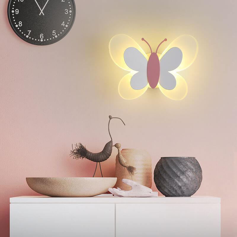 LuminoArt - Creatieve Schmetterling LED-Wandlamp met 1 Licht van Acryl