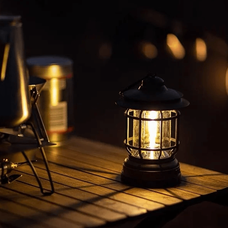 RetroLight - Portable Retro Camping Light 