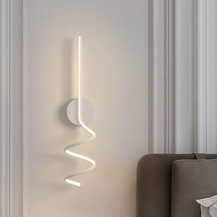 LumiArc - Minimalist Creative Arcs Lines 1-Light LED Wall Lamp 