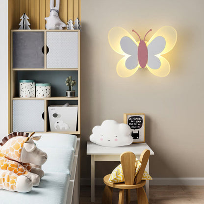 LuminoArt - Creatieve Schmetterling LED-Wandlamp met 1 Licht van Acryl