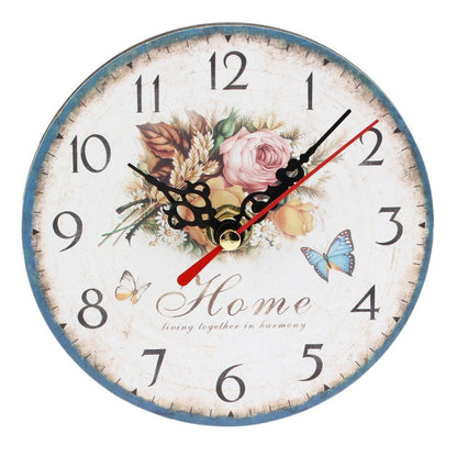 Flower Butterfly Wall Clock - Enchanting Decoration for your Home