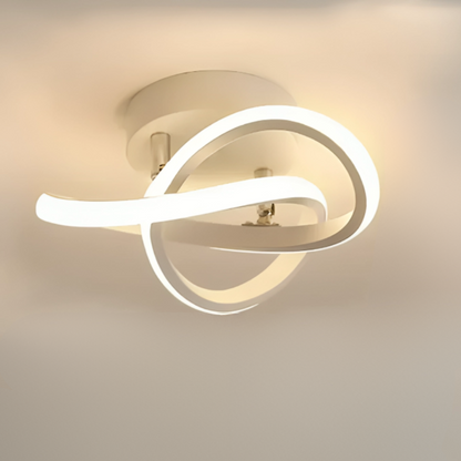 Modern LED Ceiling Lamp - 2 Rings