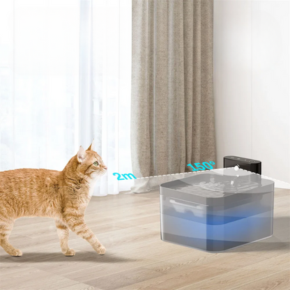 Automatische - Draadloze Waterfontein voor Kat met Sensor