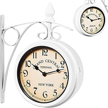 Elegant Round Wall Clock | Stijlvolle en Tijdloze Wanduuroplossing