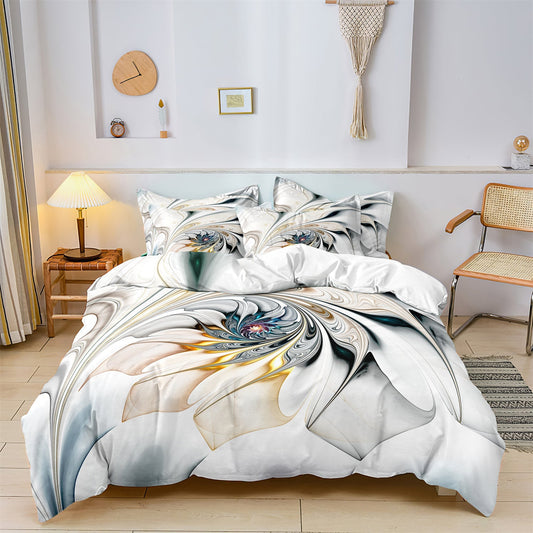 DreamGlow - Arty Vivid Dreams Soft Duvet Cover Bedding Set