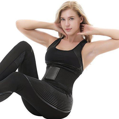 Waist Trainer Sweatband | Fat Burning and Postpartum Support 