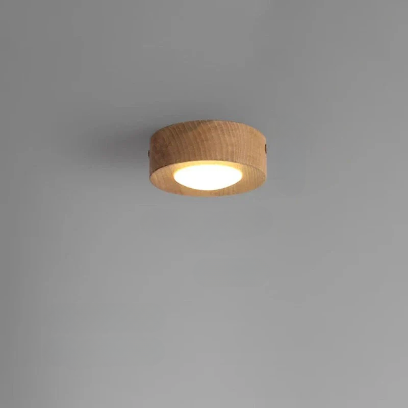 WoodBeam - LED Ceiling Lamp in Walnut