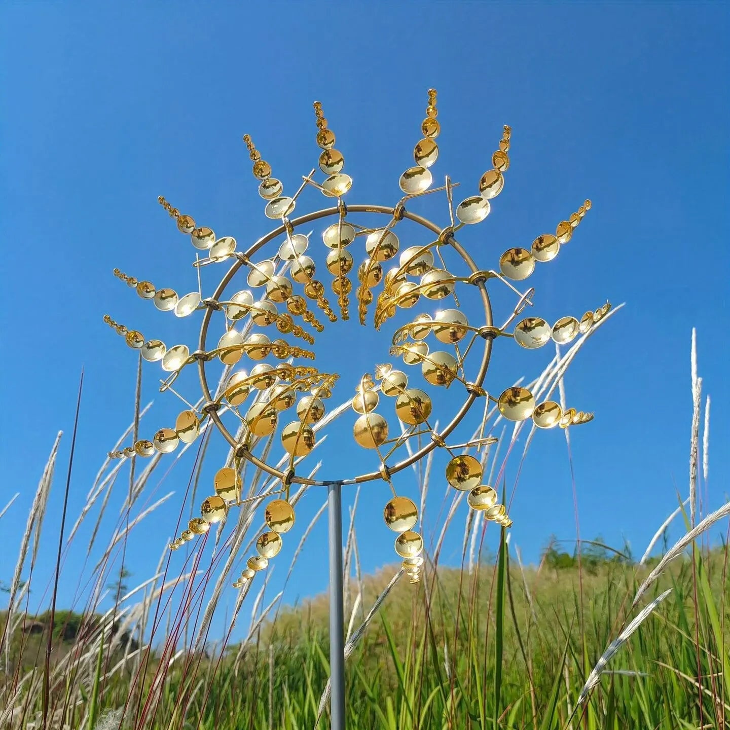 WindDance - Metalen Kinetische Windmolen