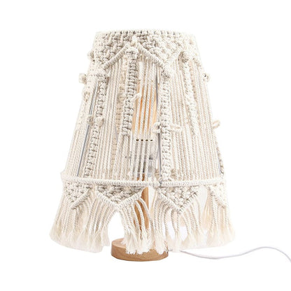 AmbianceLight - Woven Rope Table Lamp for Atmospheric Lighting