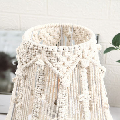 AmbianceLight - Woven Rope Table Lamp for Atmospheric Lighting