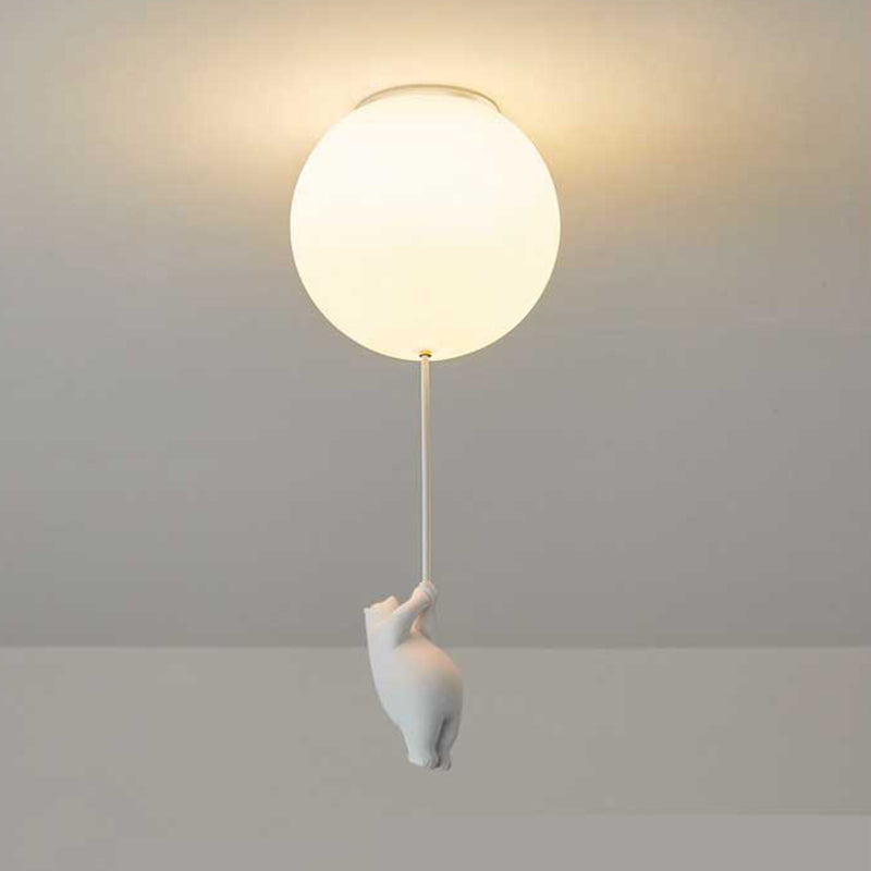 SkyDream - Hanglamp voor Kinderen met Beer en Ballon