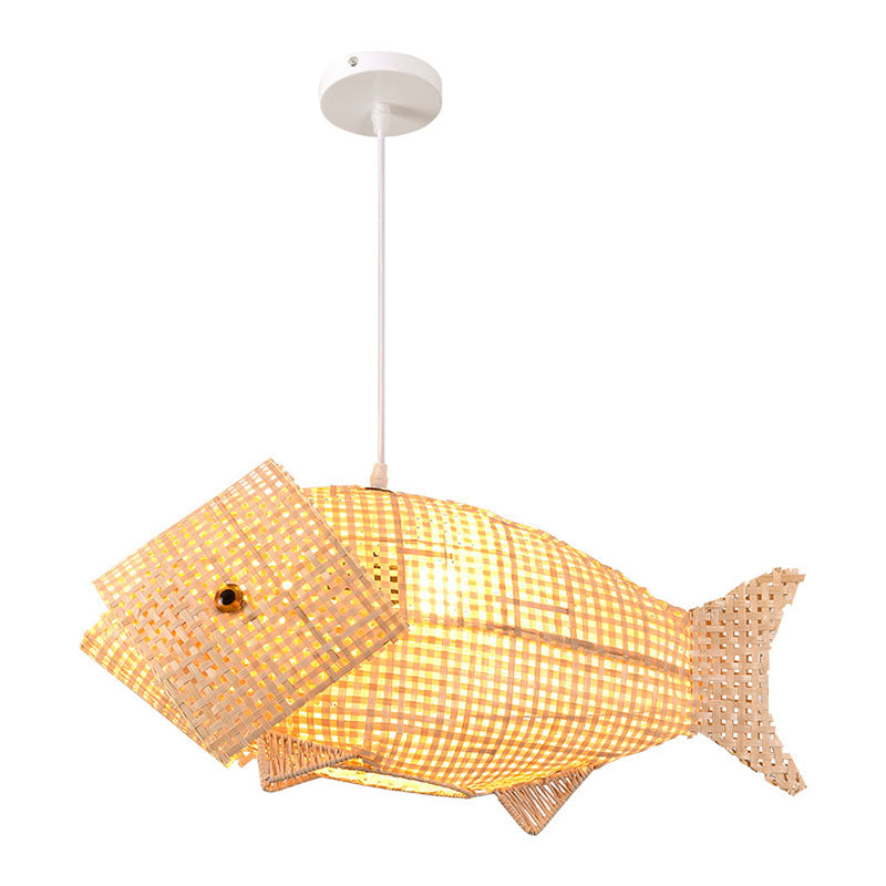 WoodenWave – Asian Wood Pendant Lamp