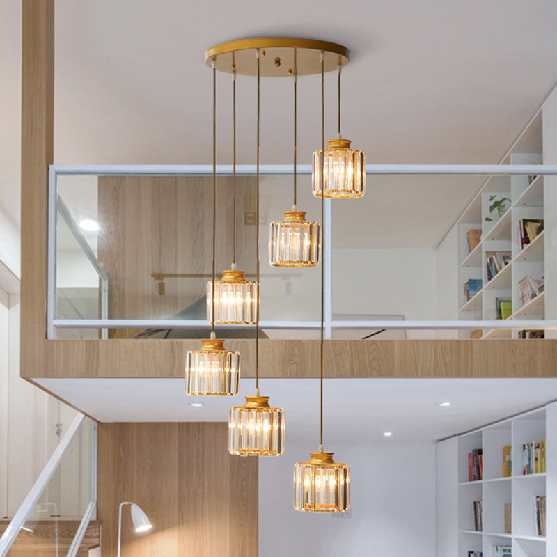 Aluminum Drum Pendant Lamp - Modern and Elegant