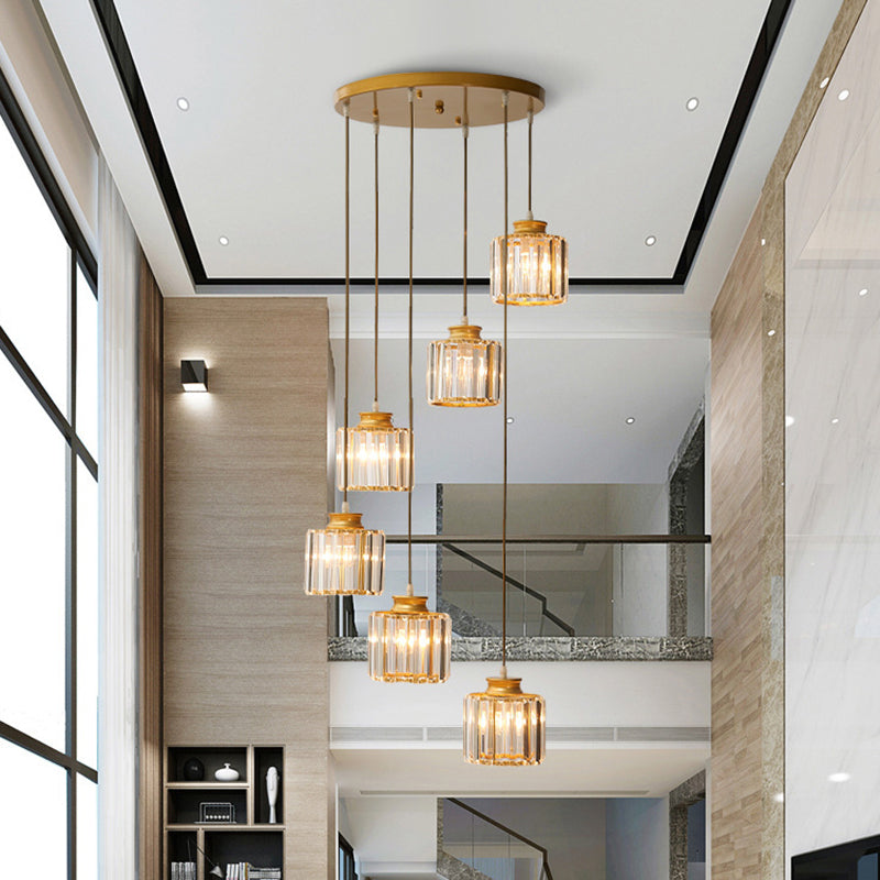 Aluminum Drum Pendant Lamp - Modern and Elegant