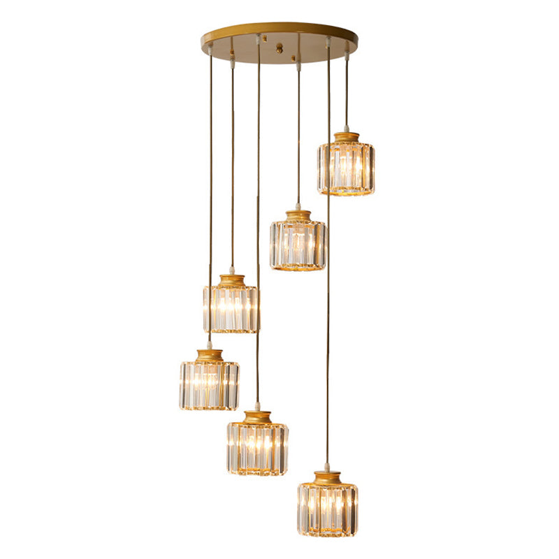 Aluminum Drum Pendant Lamp - Modern and Elegant