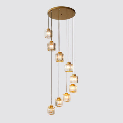 Aluminum Drum Pendant Lamp - Modern and Elegant