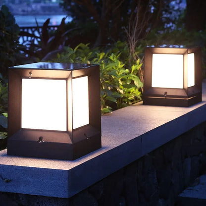 GeoGlimmer - Cube Standing Lamp 