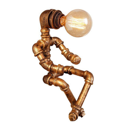 RoboShine - Stoere Robotlamp van IJzer