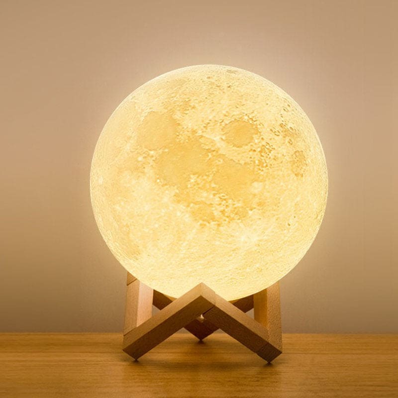 MoonLuxe - Plastic Moon Ball Table Lamp