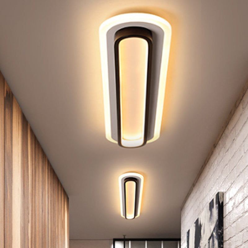 Oval LED Ceiling Lamp – Elegance Meets Efficiency 