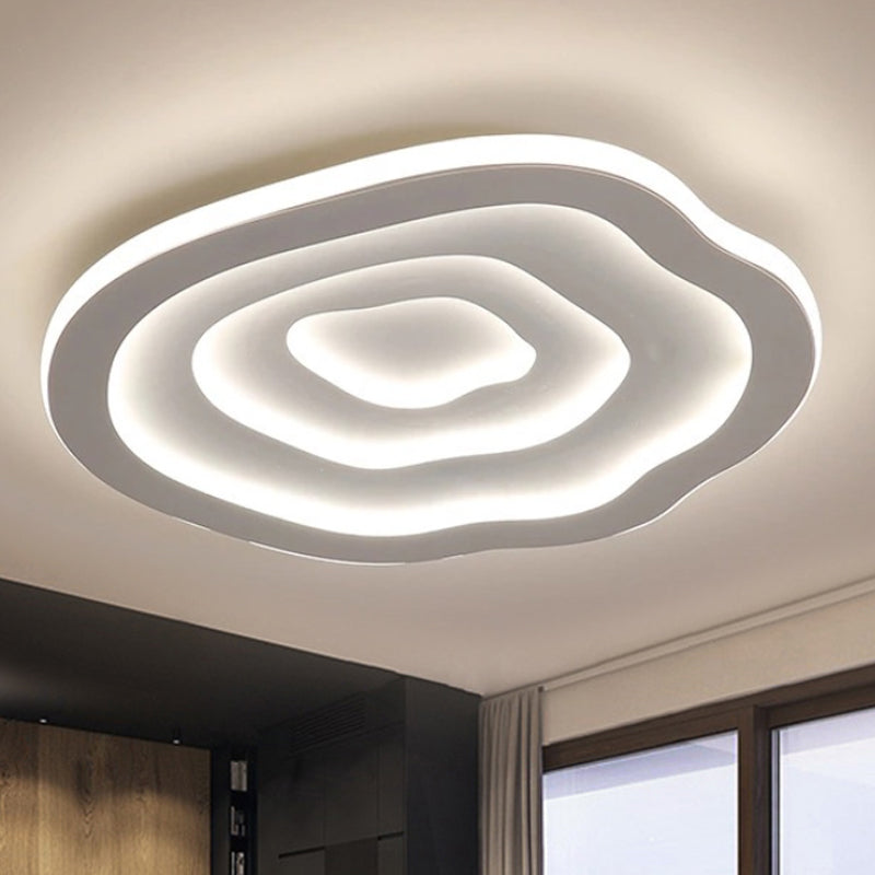 WaveLight - Wave-shaped acrylic ceiling lamp