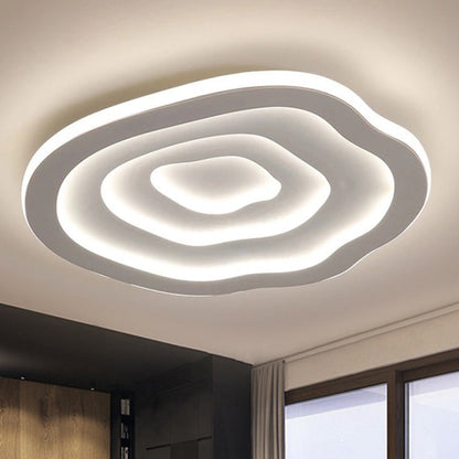 WaveLight - Wave-shaped acrylic ceiling lamp