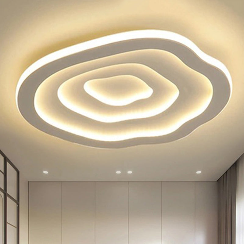 WaveLight - Wave-shaped acrylic ceiling lamp