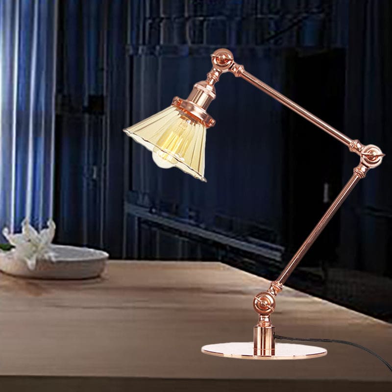 LumiClear - Kegele Clear Glass Table Lamp Elegabel 