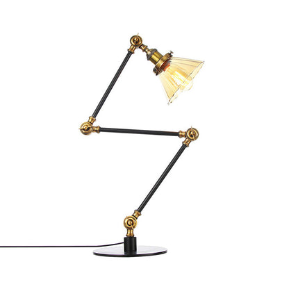 LumiClear - Kegele Clear Glass Table Lamp Elegabel 