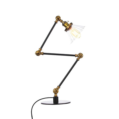 LumiClear - Kegele Clear Glass Table Lamp Elegabel 