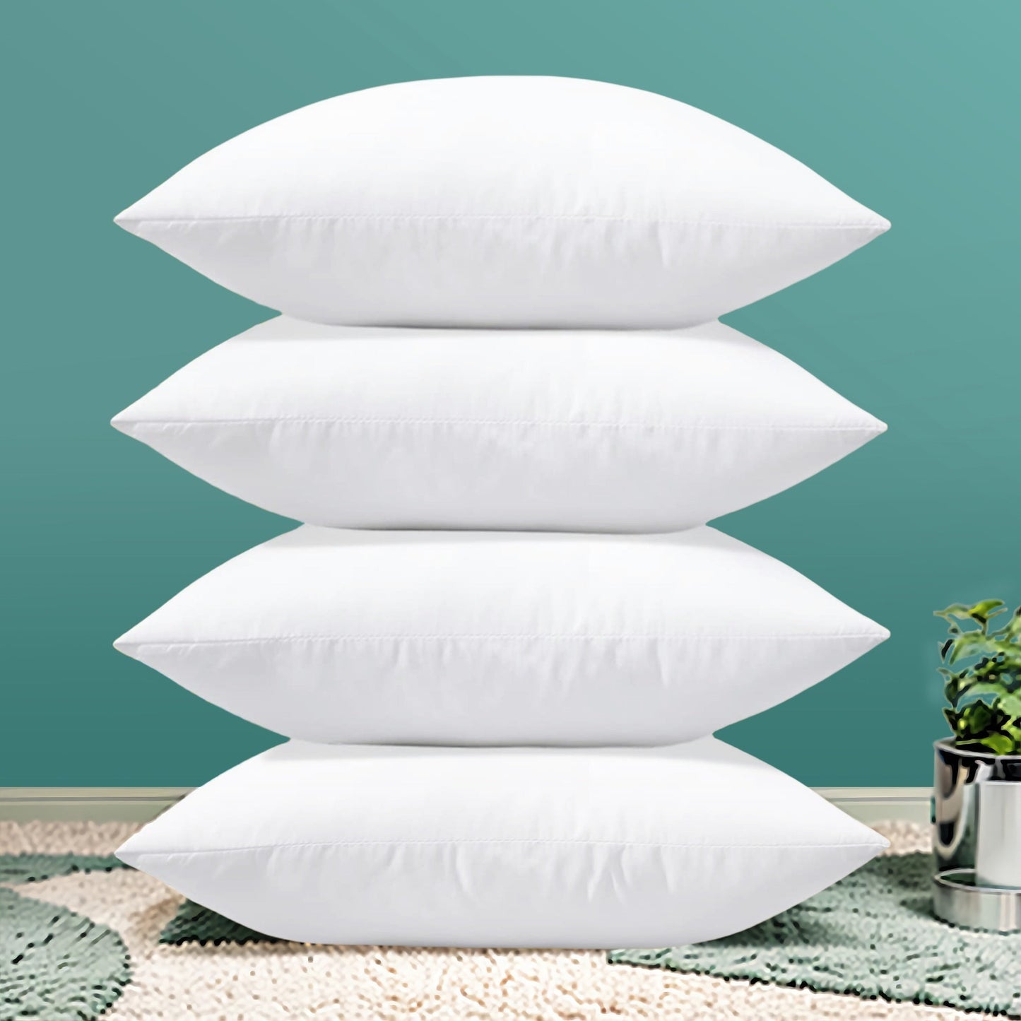 SoftNest - Hypoallergenic pillow fillings (set of 4) 