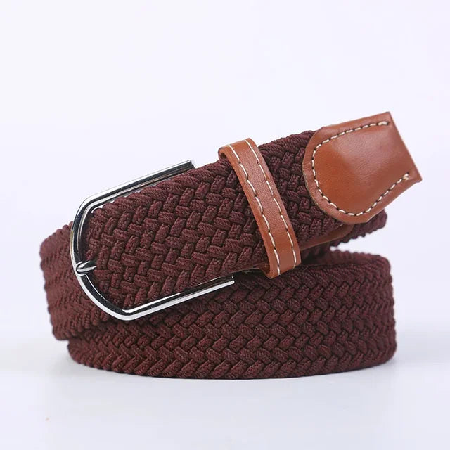 Casual Stretch Belt Made of Elastic Material