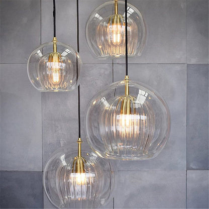 AmberSphere - Elegant Pendant Lamp