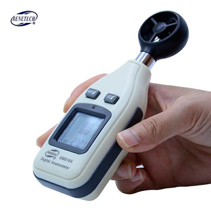 Handheld Anemometer with LCD Illumination 