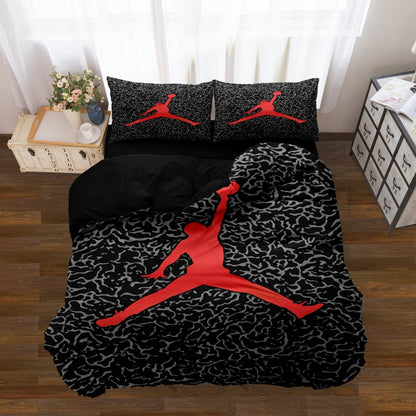 SportDream - Basketball Duvet Cover Bedding Set for Children and Teenagers 