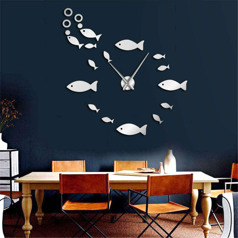 Modern Mirror Wall Clock 