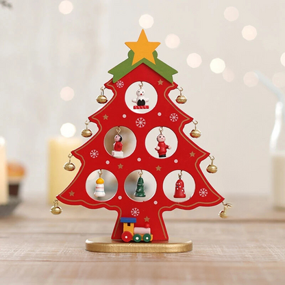 SapinElegant - Wooden Christmas Decoration for Desk