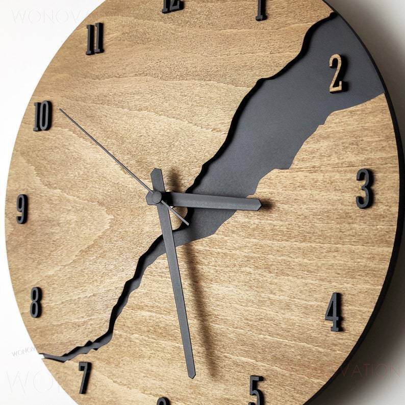 Houten Luxe Horloge - Stijlvolle Tijdmeting voor een Verfijnde Look!