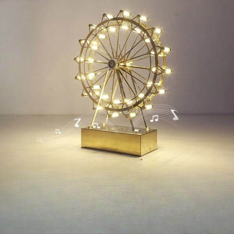 Netherlands Designer Led Ferris Wheel Table Lamp 