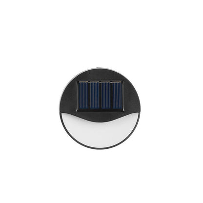 EcoBright - Waterdichte LED-solar terraslampen voor buiten, rond en vierkant