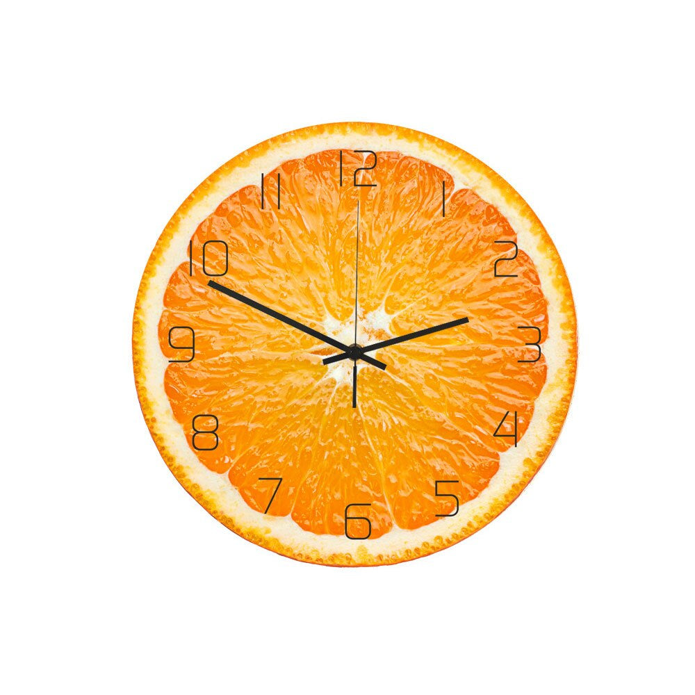 TimeFruit - Frisse Wanduhr met Fruiten Design