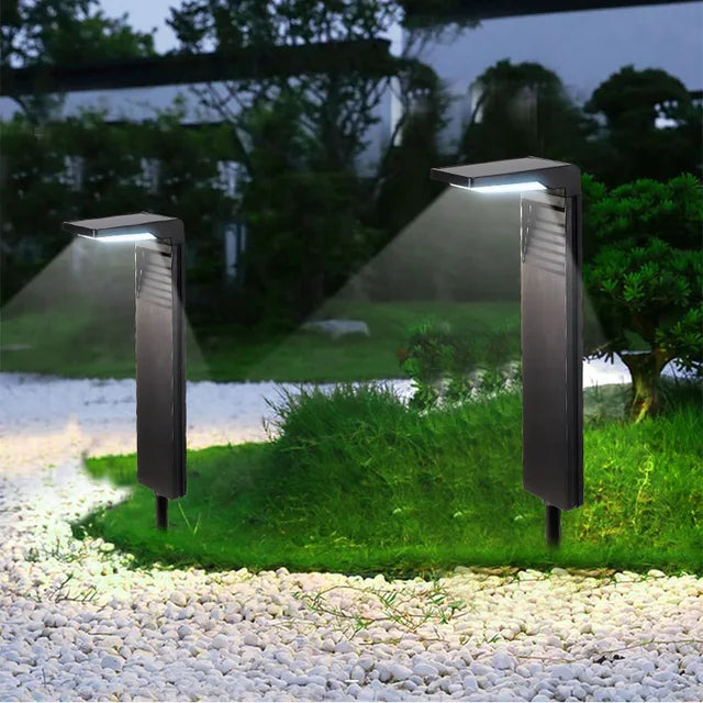 SunBlossom - 2 Pieces Solar Garden Lamp